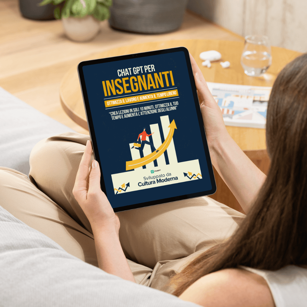 CHAT GPT PER INSEGNANTI - LA GUIDA PRATICA PER POTENZIARE ED OTTIMIZZARE IL PROPRIO INSEGNAMENTO (+5 BONUS ESCLUSIVI GRATIS 🎁)